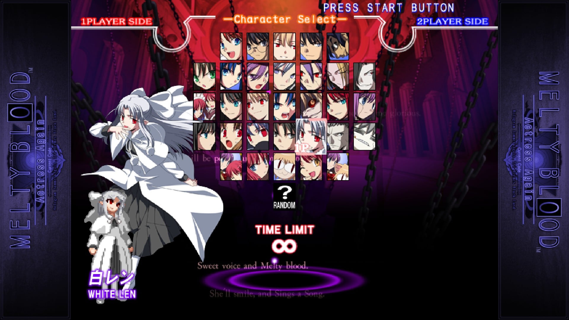 melty blood character